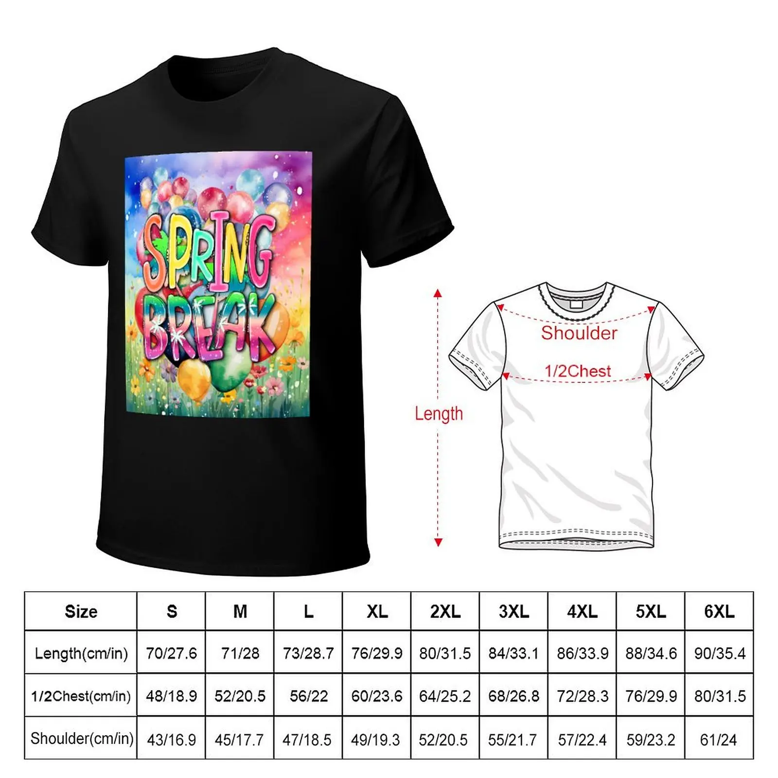 Spring Break Wonderland: Meadow Magic T-Shirt Ultra Soft Breathable Tee Top