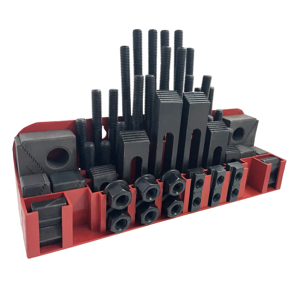 58 Piece Combination Press Plate Screw Code Machining Center Milling Fixture Universal M10 M12 M1/2 M5/8
