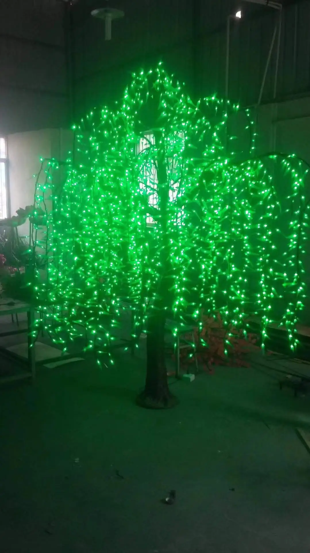 

Outdoor Use Artificial Willow Weeping Tree Lights Glowing Christmas Tree Landscape Lamp For Garden Pathway Yard Lawn Backyard