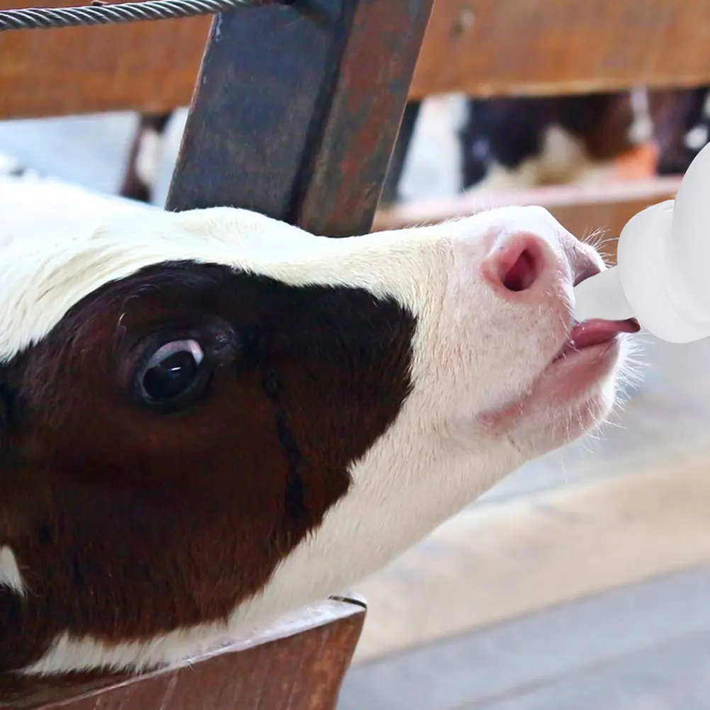 

1 set Calf Bottle Feeder Nursing Milk Leakproof Pet Feeding Kit for Lamb Goat Livestock Farm Animal Newborn Nursing Bottle