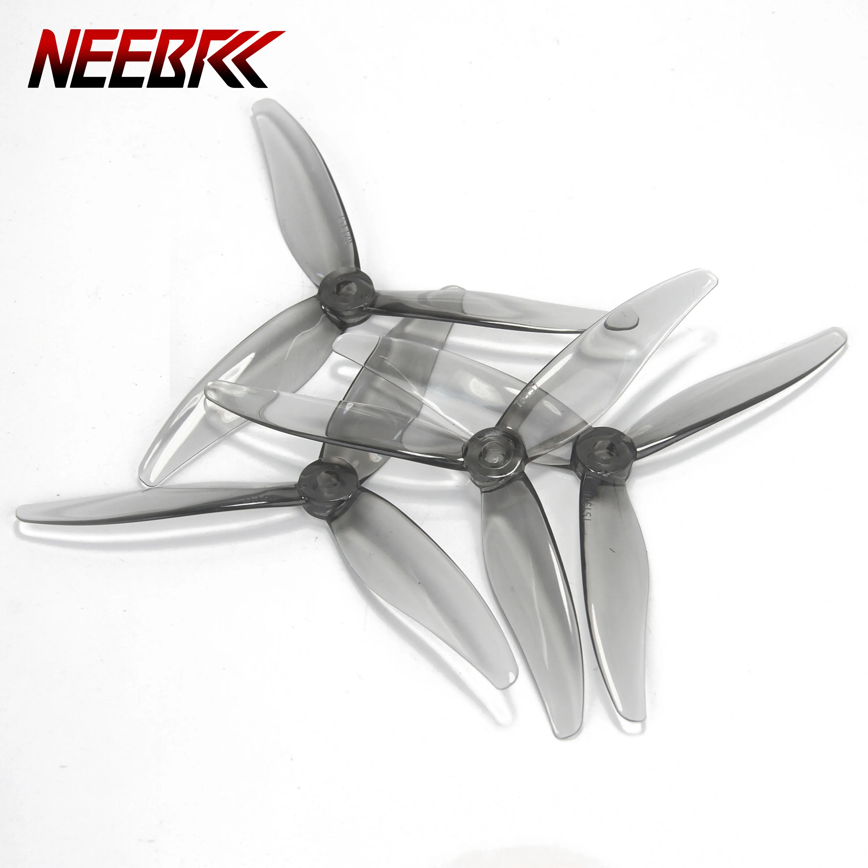 2/6/10Pairs NEEBRC 5137 5.1X3.7X3 R37 5inch 3-Blade Prop Propellers Blade for RC FPV Racing Drone Quadcopter DIY Mark4 Toy Part