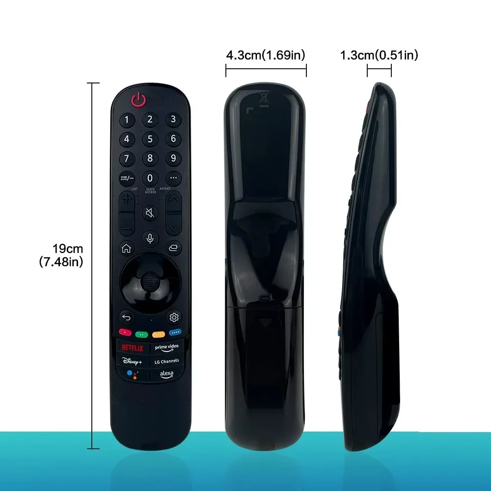 Smart TV 2022 MR22GA/MR22GN OLED QNED AKB76039901 Nano Unit UHD 4K 8K YP Replacement Remote Control (No Pointer Voice Function)