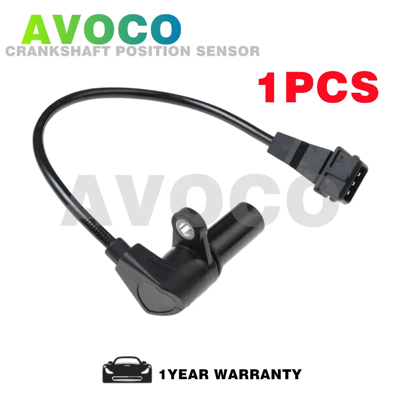 1/10PCS 96325868 Crankshaft Position Sensor & Plug For Chevrolet Aveo Kalos Lacetti Matiz Nubira Spark Daewoo 25198944 89933123