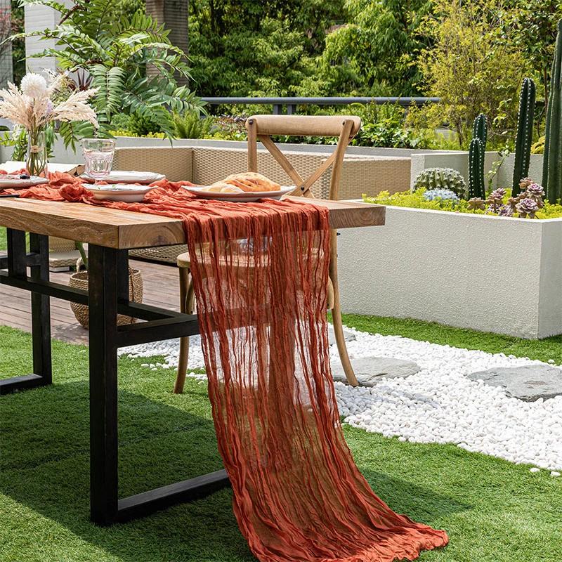 Bali gauze crinkled table runn - Home Office Bali review and price