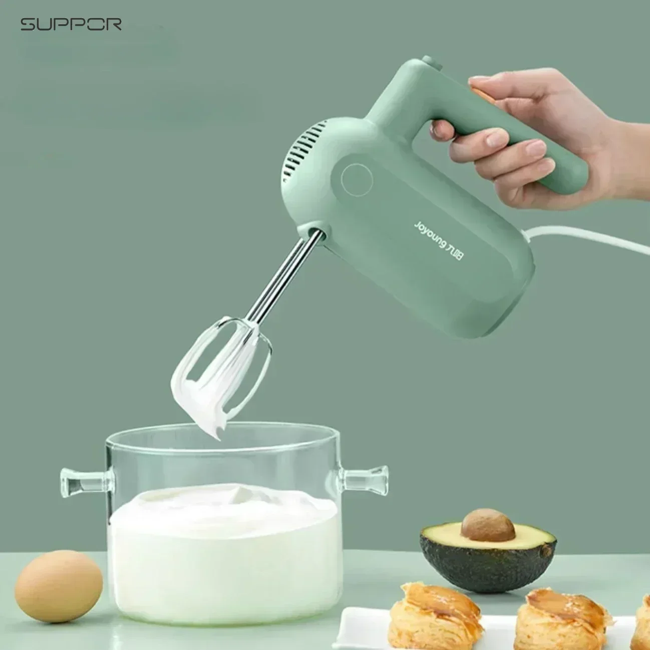 

Egg Beater Electric Home Baking Cream Whip Egg Beater Cake Cream Mixer Cream Machine New