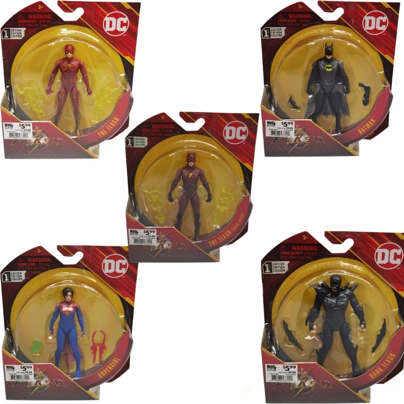 

В наличии BeastKingdom Batman The Flash, персонализированная фигурка из мультфильма, модель, креативные периферийные фигурки аниме, подвижная настольная ift