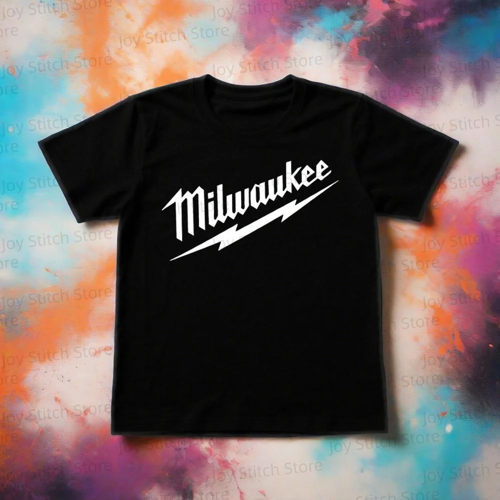 

Retro style T-shirt for men's casual workwear, tool brand T-shirt, ideal gift for tool enthusiasts, cotton round neck