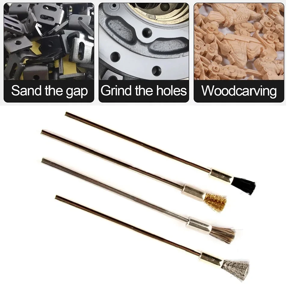 

Steel Wire Wheel Brush Rotary Tool Polishing Brush Home Rust Cleaning Tool 100mm Polishing Accessories