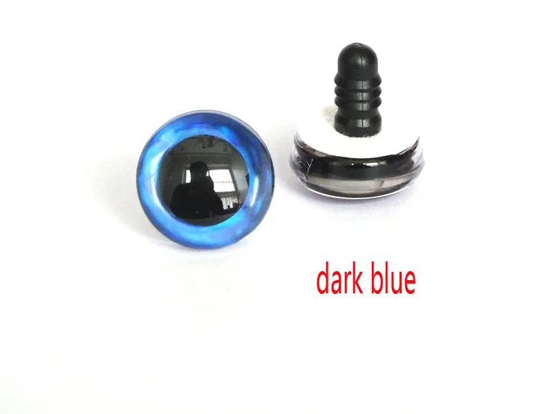 20 Stück 12 Arten Farben 9 mm 12 mm 14 mm 16 mm 18 mm 20 mm 25 mm 30 mm 35 mm Trapez-Spielzeugaugen 3D-bunte Sicherheitspuppenaugen für DIY-Handwerk – Detail 6
