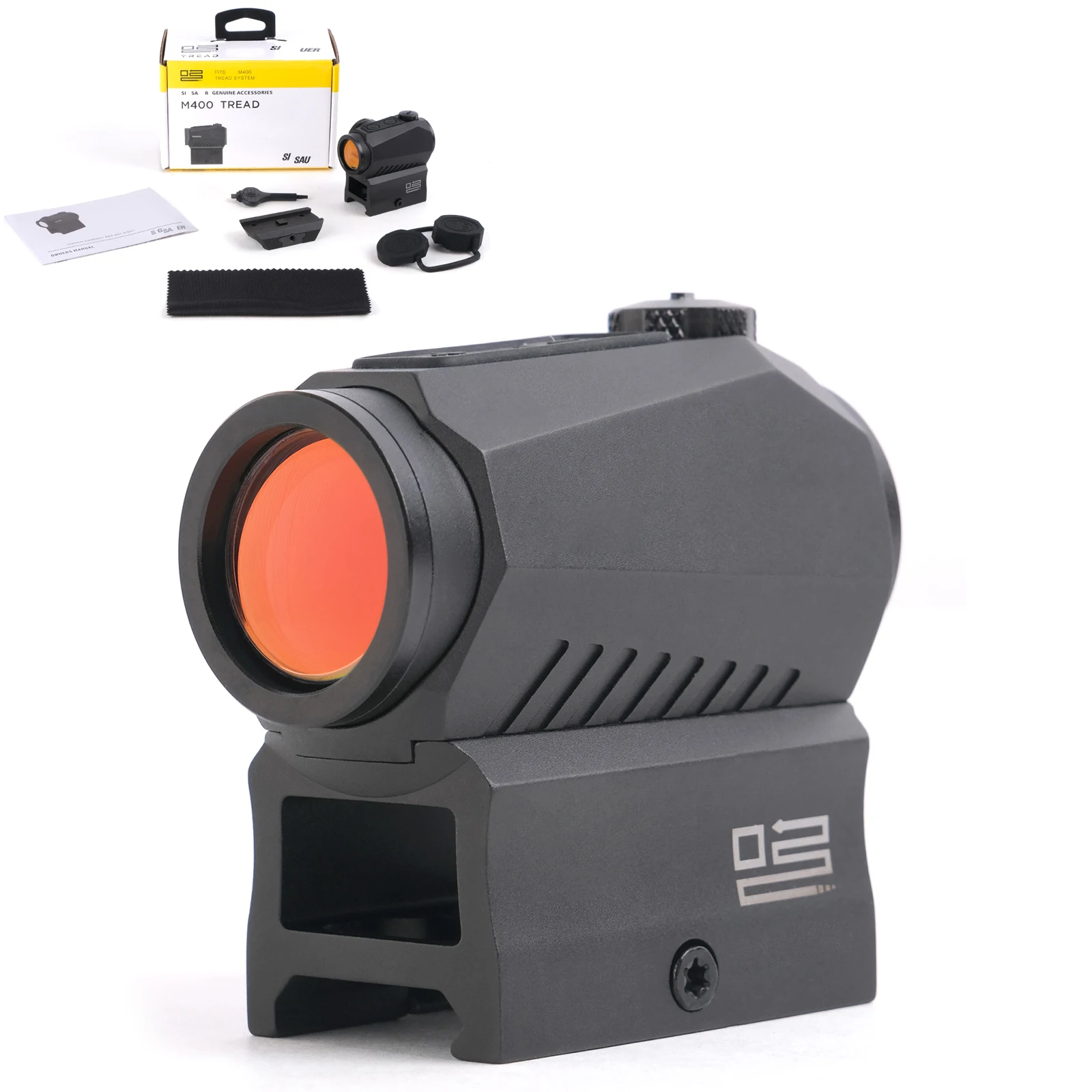 

R5 1x20mm 2 MOA Red Dot Sight Waterproof Reflex Scope with SOR52010 Activation for M400 Tread Airsoft Hunting for Picatinny Rail