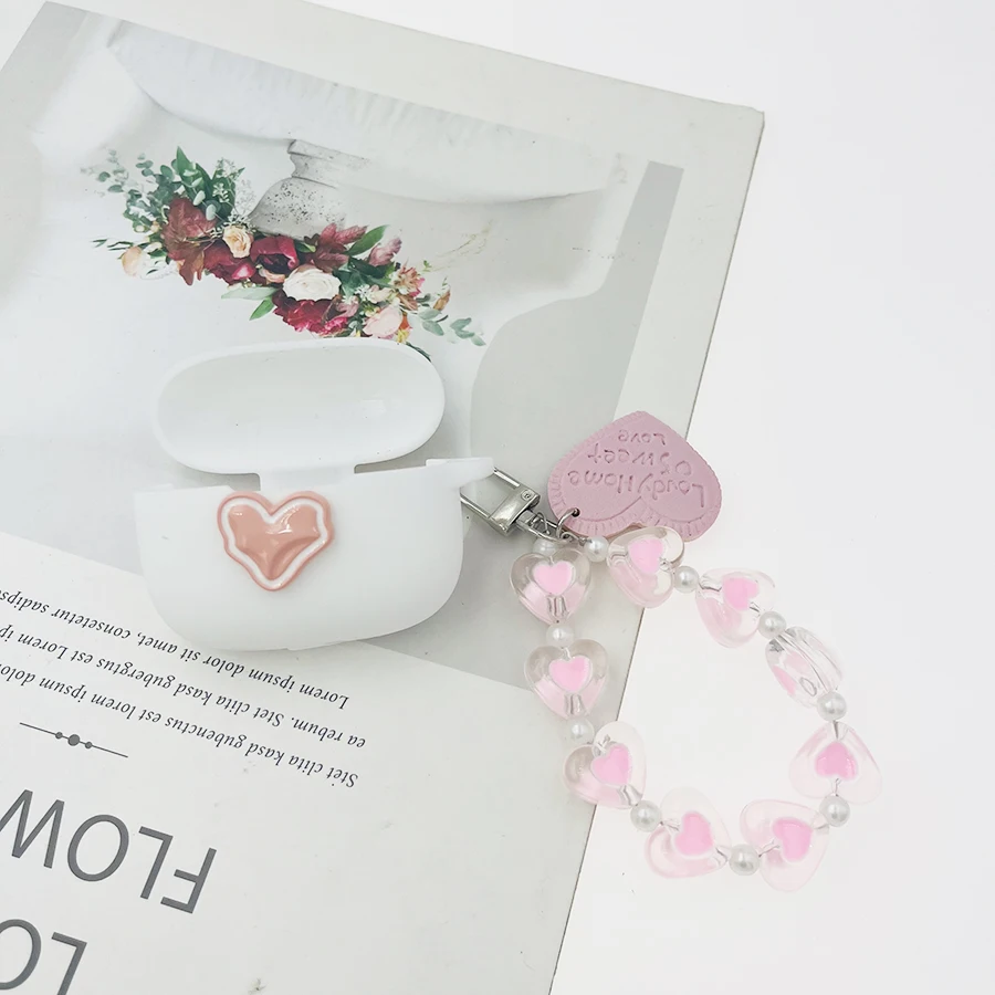 غطاء سماعة أذن على الموضة لهاتف HONOR Choice Earbuds X7 Lite /LCHSE X7Lite X7e /TiinLab S7 X7i حافظة من السيليكون مع غطاء مفتاح #6