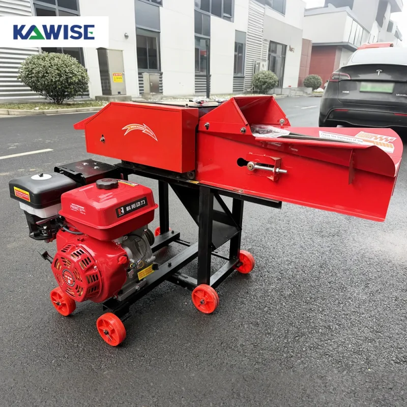 

Chaff Cutter Machine For Grass Straw Corn Stalk Animal Feed Processing On Small Farms
