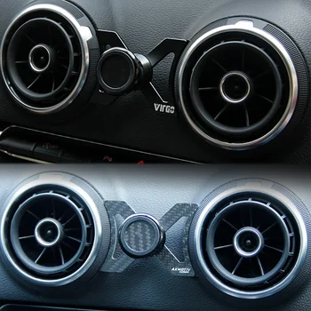 適用於Audi A3 8P 8V A4 B6 B7 B8 A6 C5 C6 C7 Q3 Q5 A5 A7 S3 S line RS RS4 TT 的磁吸式車用手機支架 10 最佳銷售 奧迪A3 8V手機支架 - №7