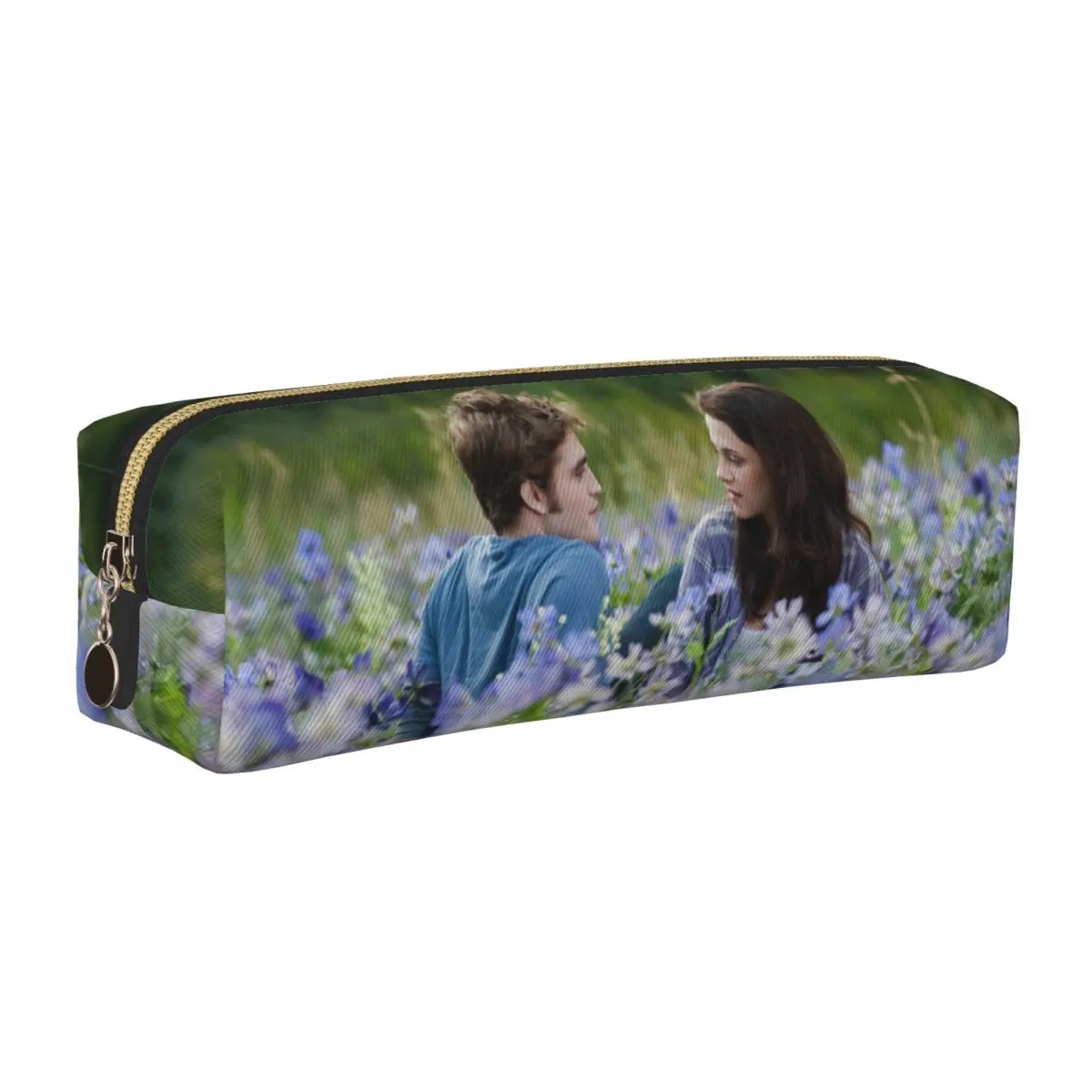 

The Twilight Saga Movie Pencil Case Classic Edward Bella Isabella Pen Bags Girls Boys Big Capacity Office Gifts Pencil Pouch