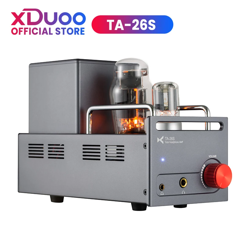 

XDUOO TA-26S 6N5P 6N8P High Performance Tube Headphone Amplifier Line Out TA-26 Pre Amplifier