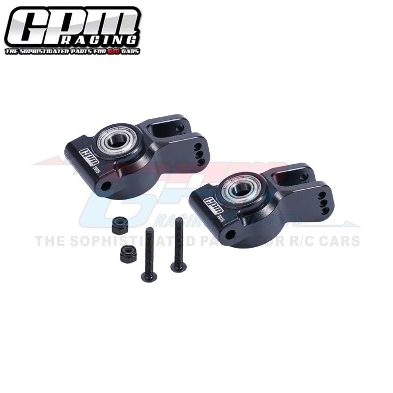 GPM Alu 7075 Set Hub belakang bantalan lebih besar untuk LOSI 1/10 ketahanan Lasernut Ultra 4