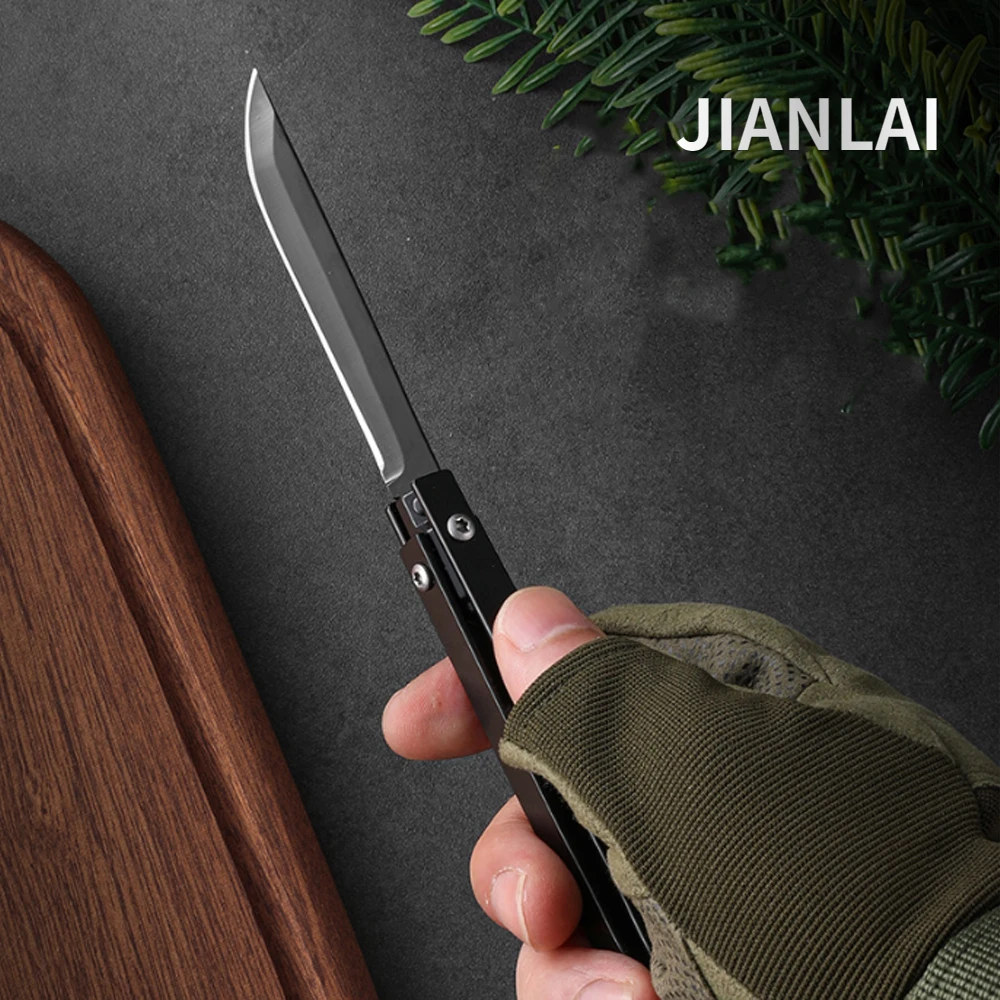 NEW Mini stainless steel  Folding knife outdoor M390 blade EDC portable unboxing self-defense new rotatable small knife