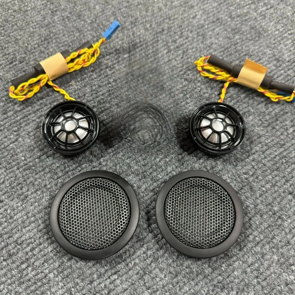 4 Pcs High Quality Rear Door Tweeter Speaker Set For BMW 4 Series 2013-2019 High Range Speakers Upgrade For BMW 420 425 428 430
