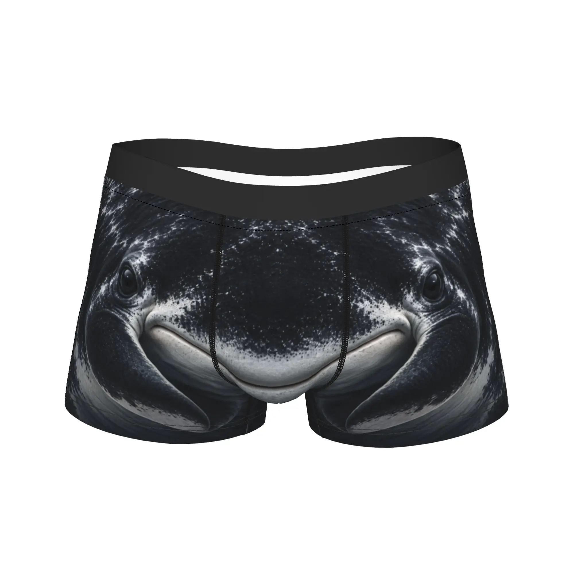 Midnight Manta Ray Face  Accessories Boxers Briefs Humor Underwear  Boxer Underpants Gag Gift For Men