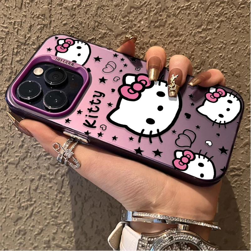 Милый чехол Hello Kitty для Samsung Galaxy A16 A06 A55 A35 A25 A15 A05 A05S A54 A34 A24 A14 A73 A53 A33 A23 A13 A52 A32 A52S A22