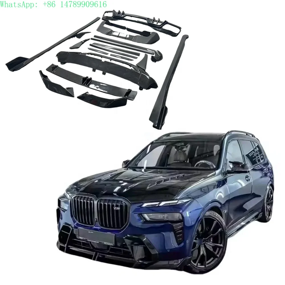 Extreme MakeoverLD Style Carbon Fiber Body Kit For X7 07 Upgrade L Style Design Front Side Rear High Quality Auto Body Systems