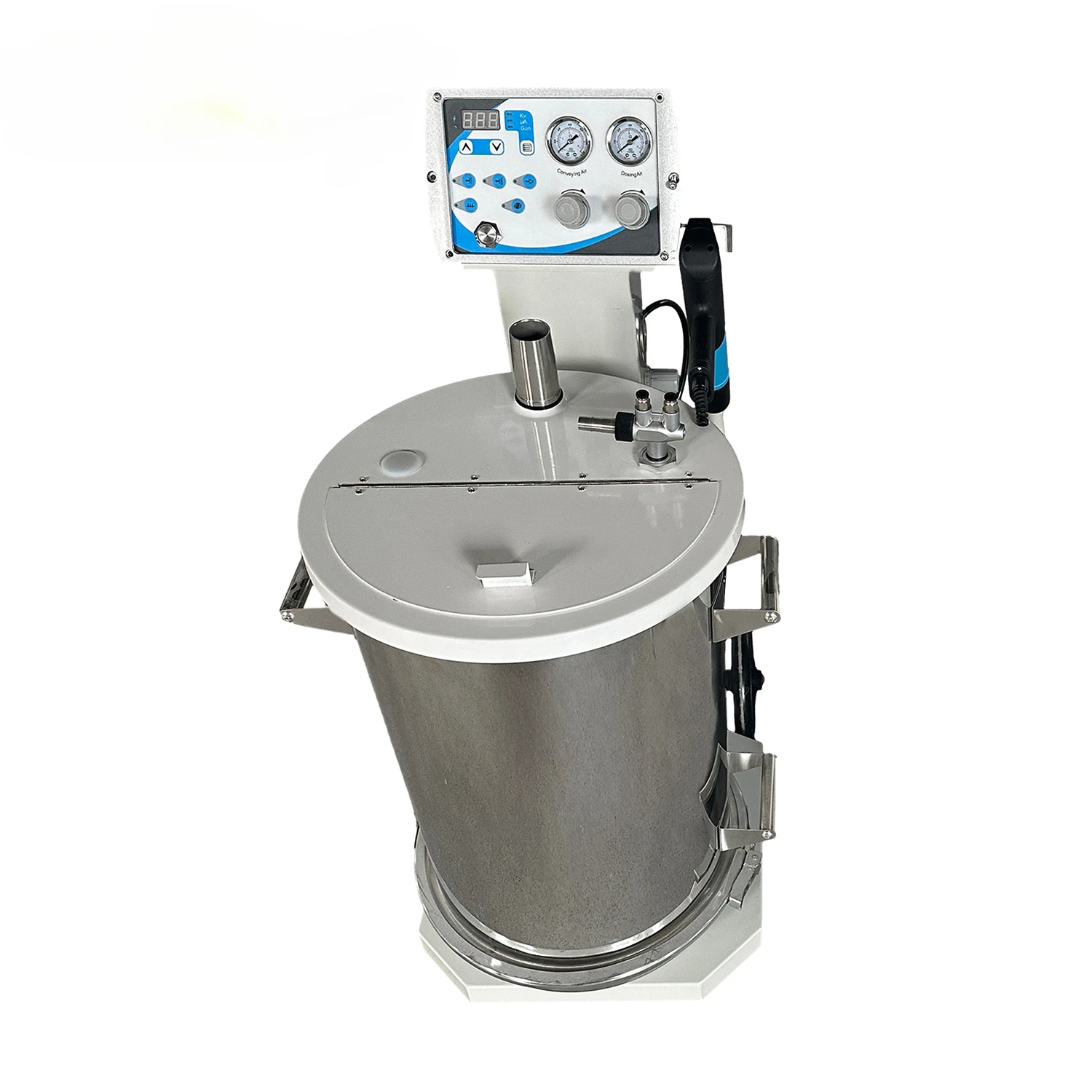 

1 Hooks Manual Heat Powder Coating Machine with Hopper