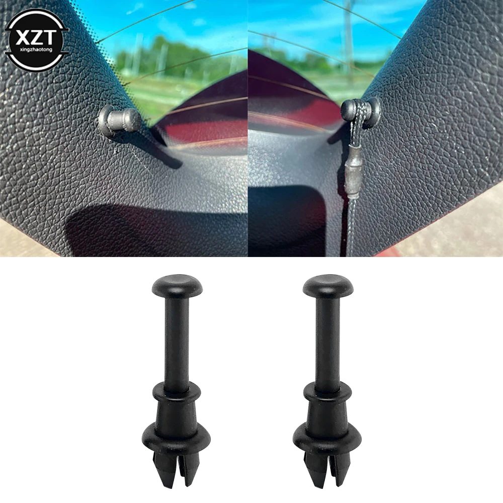2PCS/1PC Boot Trunk Parcel Shelf Strap String Clip Tray String Hanger Pivot Hook For Volkswagen GOLF 5 Mk6 Tiguan Polo UP T-CROS