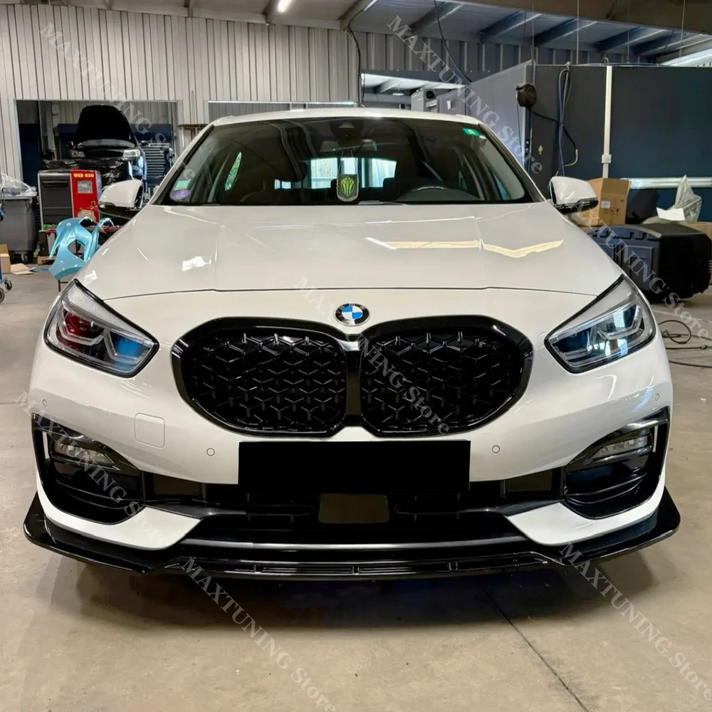 For BMW F40 Standard 2019-2024 116i 116d 118i 118d 120d 120i Front Bumper Lip Spoiler Splitter Diffuser Guard Body Kit Tuning