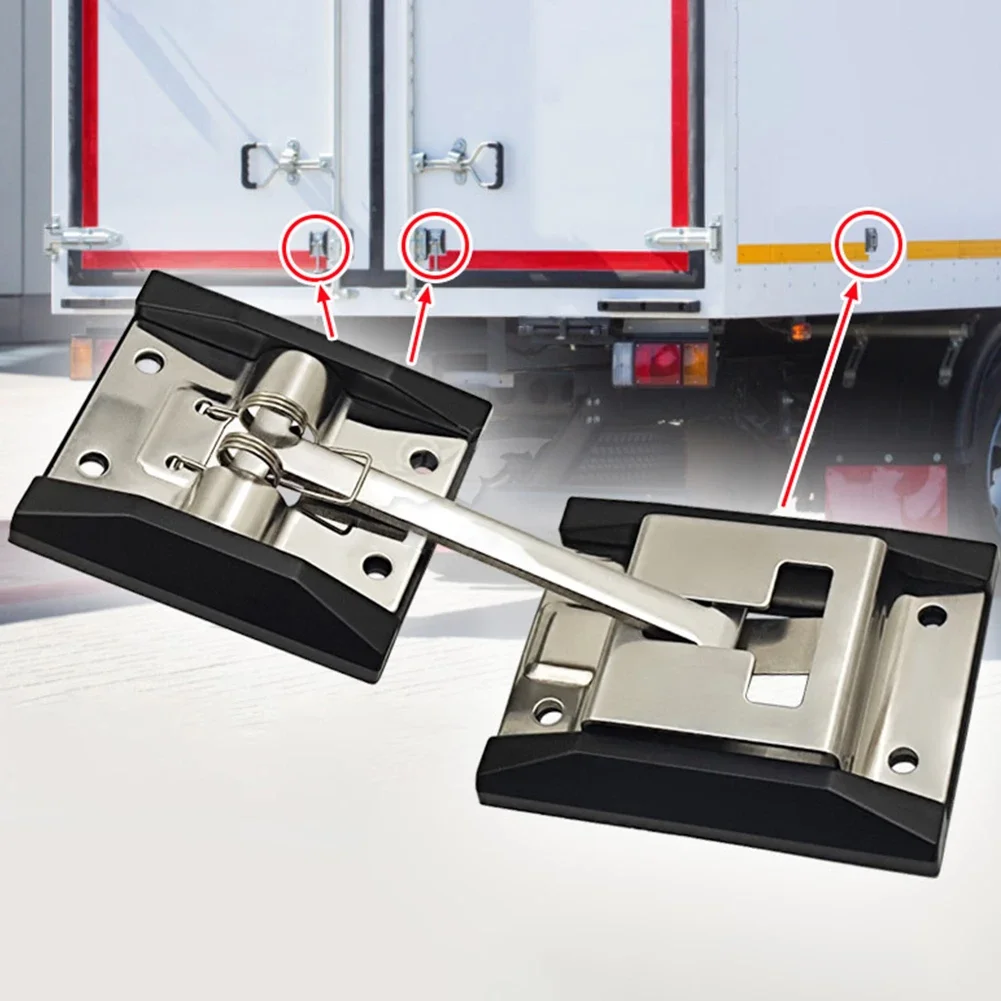 Door Latch Catch Plate Retaining Latch Versatile Use Long-lasting Durability Practical Door Retention SleeAnd Compact Design
