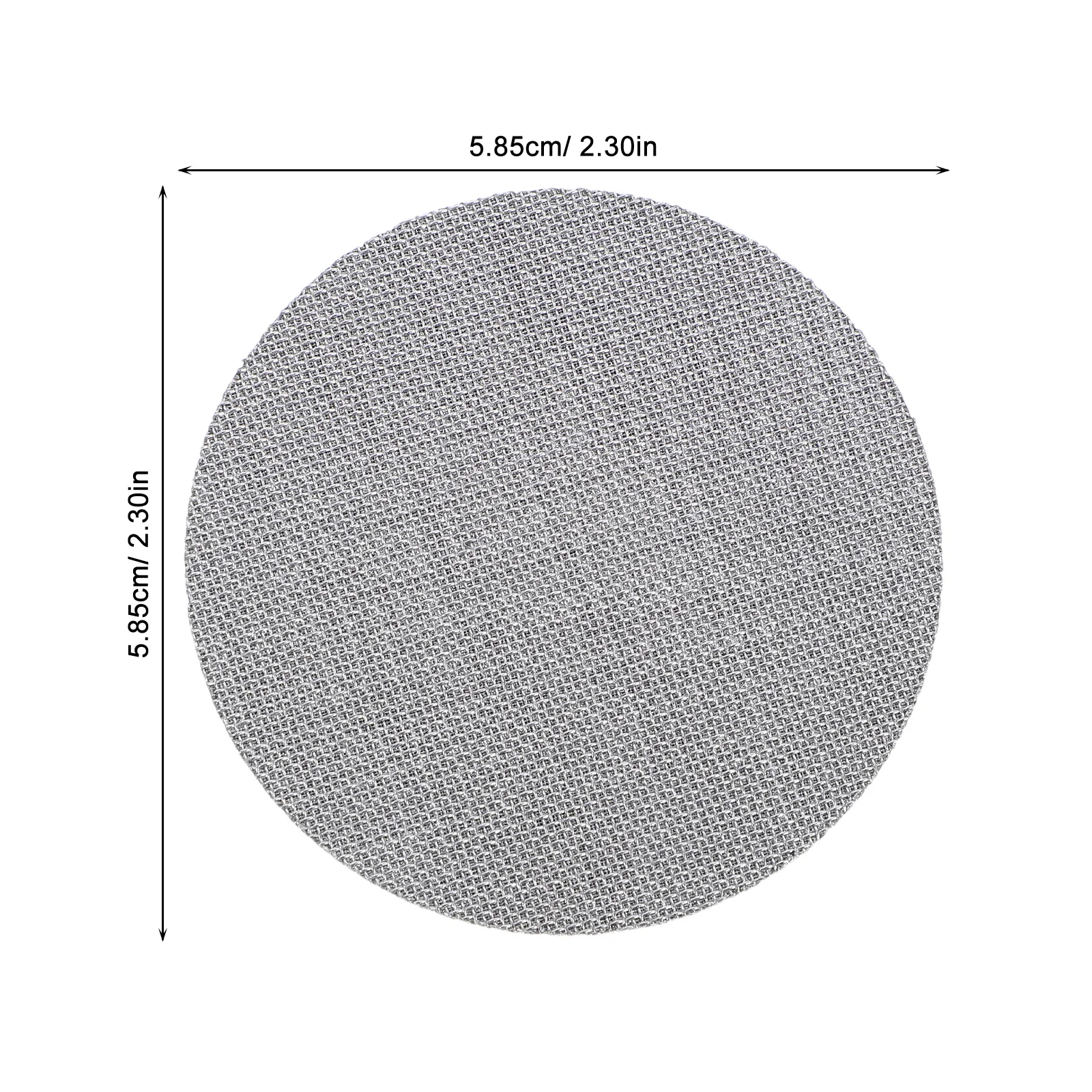 4 قطعة 585 مللي متر الفولاذ المقاوم للصدأ إسبرسو تصفية الشاشة قابلة لإعادة الاستخدام دائم 17 مللي متر سميكة التوافق العالمي نكهة غنية