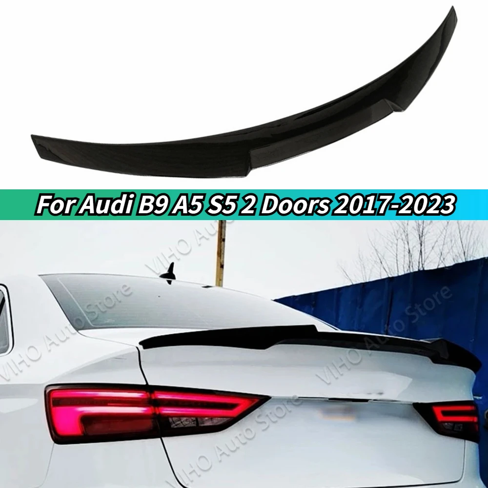 

For Audi B9 A5 S5 2 Doors Spoiler Roof Wing Tuning 2017 2018 2019 2020 2021 2022 2023 Car Rear Tail Trunk Spoiler Body Kits