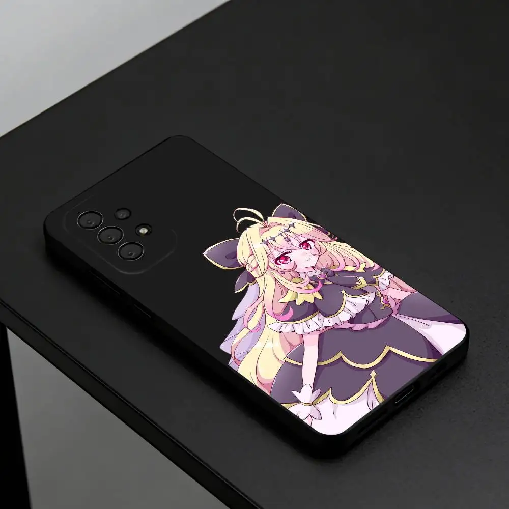 

Moria Ruruka Star Detective Precure Phone Case For Samsung S26,S25,S24,S23,S22,Plus, Soft Silicone Black Cover