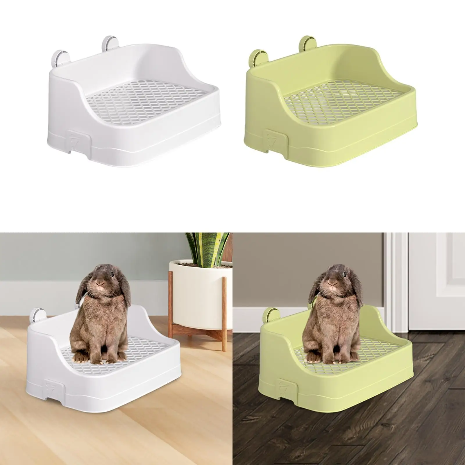 

Уголок для туалета с кроликом и горшком для гульвушни, хомяков, хорьков