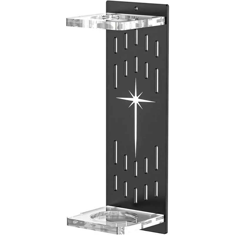 Light Saber Wall Mount Holder, Acrylic Saber Sword Stand Display, Vertical Wall Mounted Light Saber Display Rack-ABPP