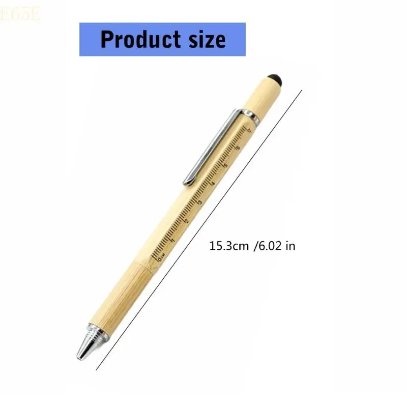 E65E 6 in 1 Multitool PEN BALLPOINT PEN PEN MULTITOOL TOIC