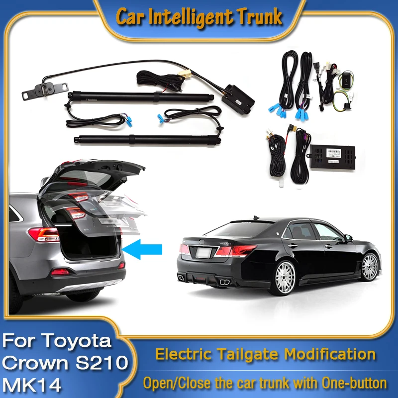 

For Toyota Crown S210 MK14 2012~2018 Car Power Trunk Opening Smart Electric Suction Tailgate Intelligent Tail Gate Lift Strut