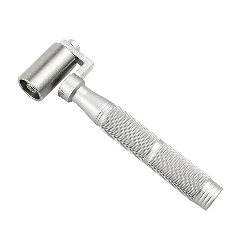 35/40mm DIY Wallpaper Seam Rolling Tool Paint Plate Hand Wheel Rollers Stainless Steel Flat Pressure Roller For Wallpaper Gaps