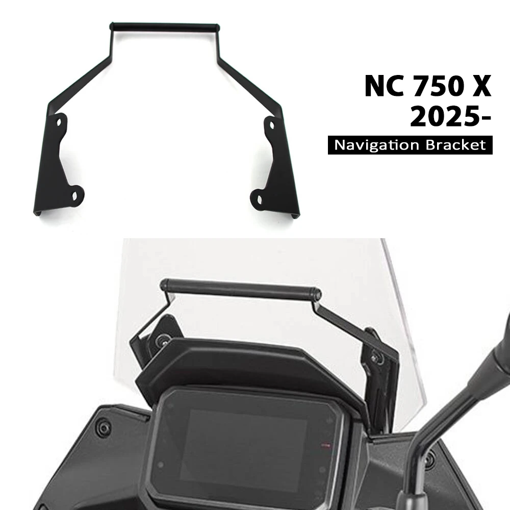 

For Honda NC750X NC 750X NC 750 X 2025 Motorcycle Accessories Stand Holder Phone Mobile Phone 12mm GPS Navigation Plate Bracket