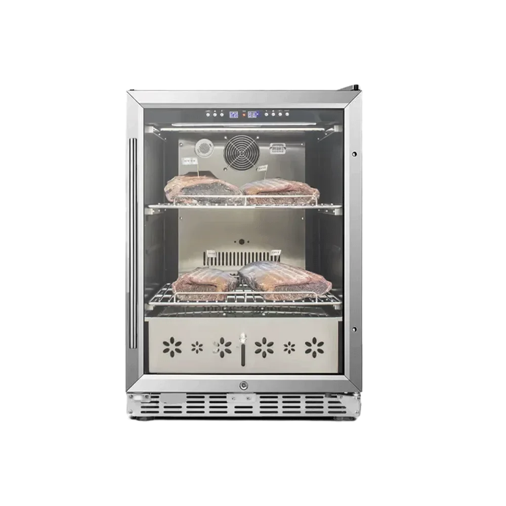 Profession Dry Age Fridge One Section Dry Ager And Thawing Refrigerator Dry Aging Cabinet For Up To 220 Lbs