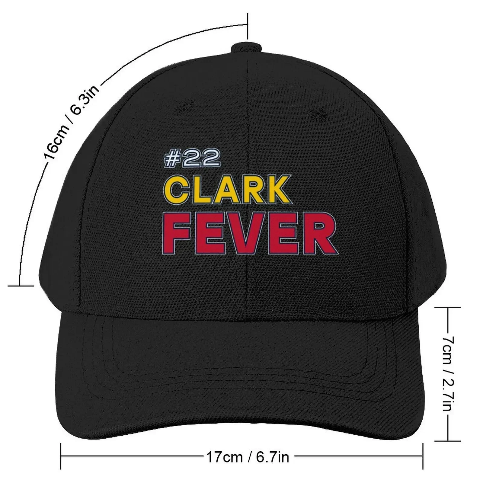 Clark Fever #22 Baseball Cap Gentleman Hat Snapback Cap tea Hat Sports Cap Women's Hats For The Sun Men's