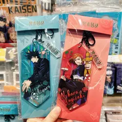 Anime Jujutsu Kaisen Kugisaki Nobara Satoru Gojo Fushiguro Megumi Itadori Yuji Cosplay Backpack pendant Acrylic Keychain Gift