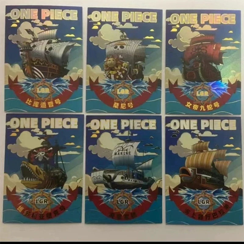 애니메이션 원피스 SSP PK LGR QR 카드 세트 야마토 나미 루피 에이스 조로 컬렉션 카드 크리스마스 생일 선물 어린이 장난감