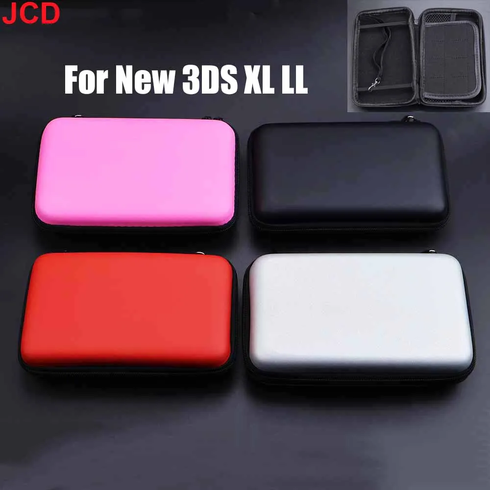 JCD إيفا الجلد حمل غطاء واقٍ مزخرف لهاتف آيفون حقيبة الحقيبة ل نينتندو 3DS XL LL وحدة التحكم الغطاء الواقي المحمولة حقيبة التخزين ل جديد 3DS XL 3DS LL