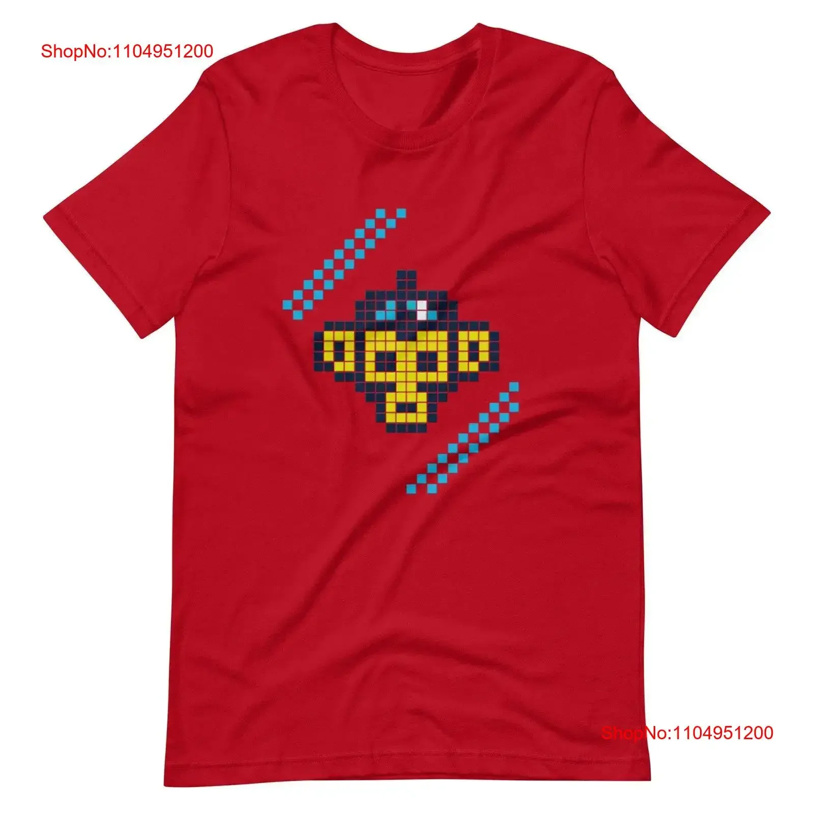 قرد الفضاء فسيفساء تي شيرت GTAV GTA5 لوس سانتوس سان أندرياس لعبة فيديو ألعاب تأثيري حلي خمر غسلها لينة أوم