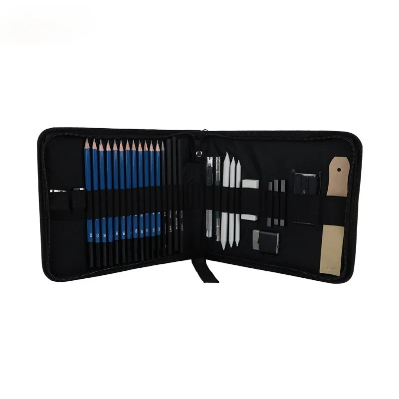 Professional Sketch Log Pencil Art Drawing Tool Set Art Supplies for Painting Paint Brush Set