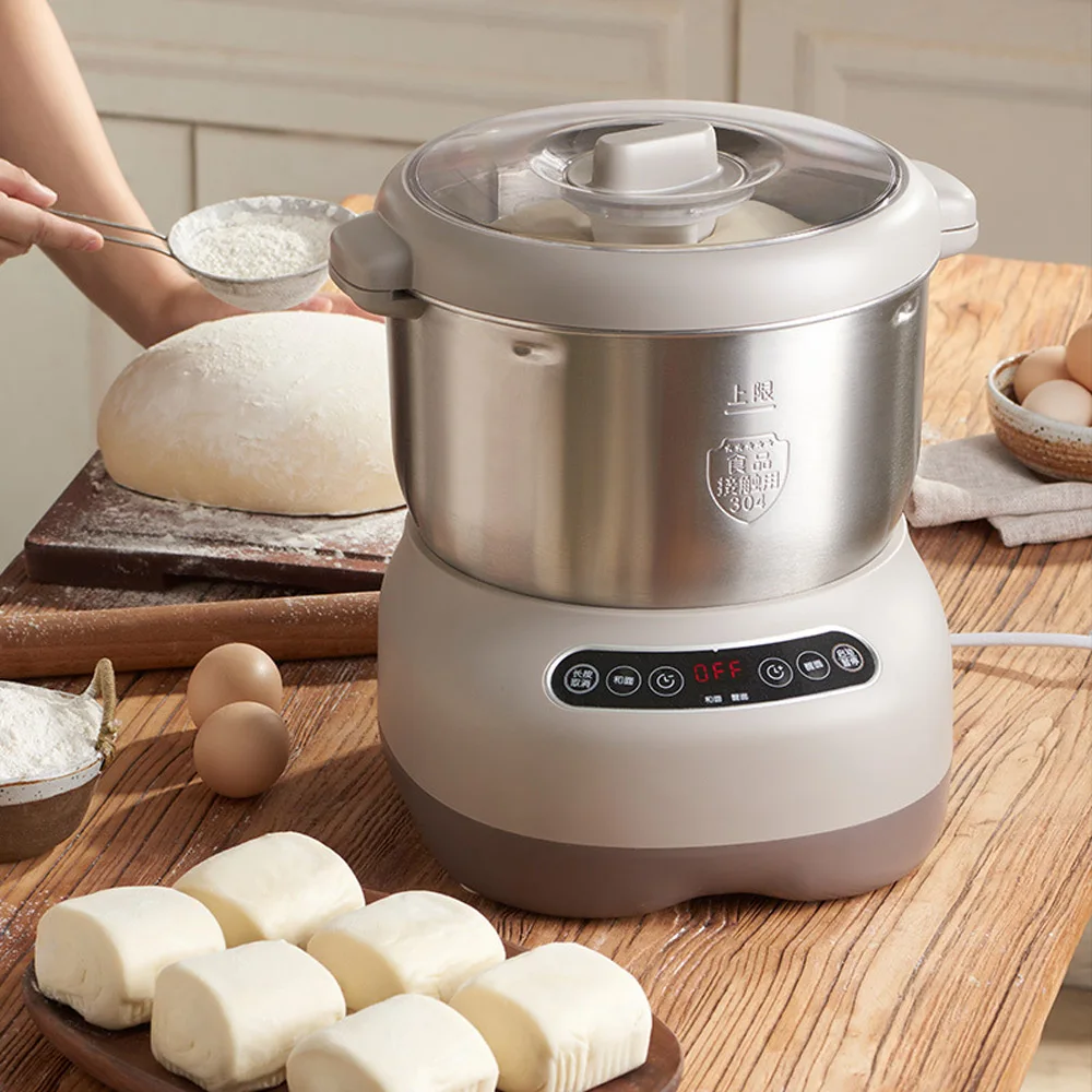 Автоматическая тестомес 7л, машина для смешивания теста, муки, шеф-повара, коммерческая машина для ревитализации большой емкости