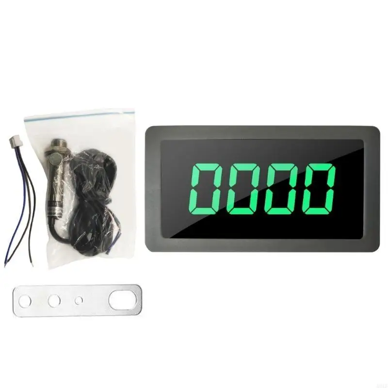 Picture 3: Digital LED Tachometer Speed Meter with Hall Sensing & NPN Proximity Switches Motor Speed Gauge 220V for Lathes A0KF