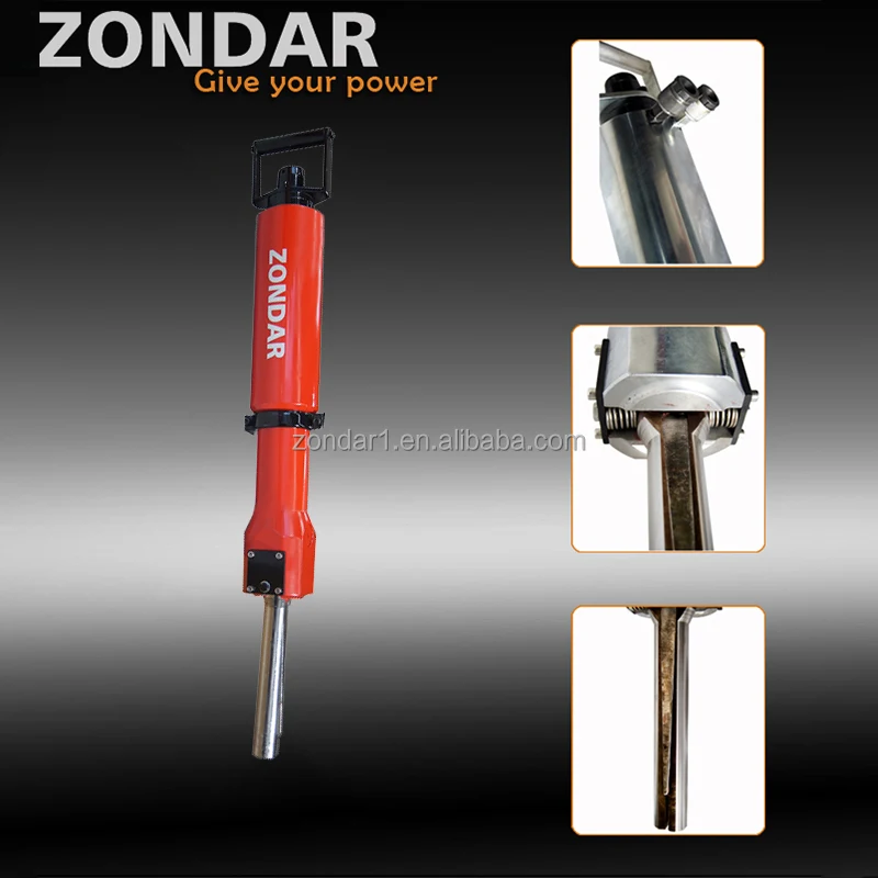 Lekka hydrauliczna ręczna łamaczka do kamienia, mała rozmiarowa łamaczka hydrauliczna do skał.
