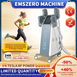 Emszero 6500w Muscle Training Machine Professional Body Muscle Electromagnetic Stimulate RF Pelvic  Floor