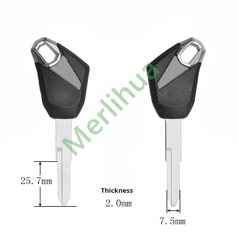 مفتاح الدراجة النارية، مناسب لـ: مفتاح كاواساكي، جنين مفتاح الدراجة النارية الصغير نينجا Z250/SL، Z800، Z1000 (يمكن تركيب الرقائق).